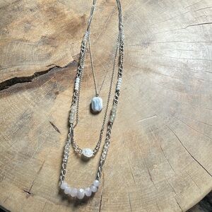 Loft layered necklace. J13